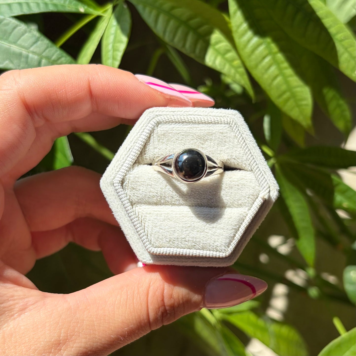 Bague hématite