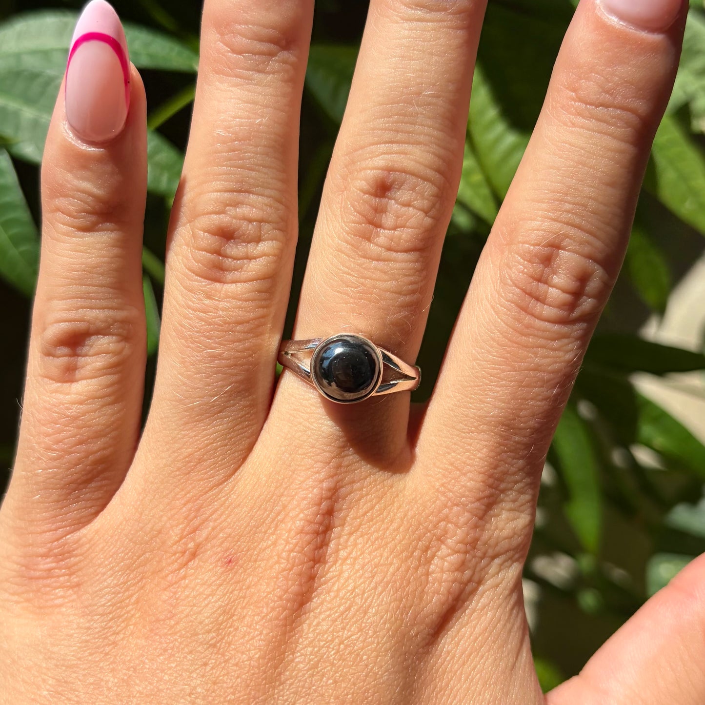 Bague hématite