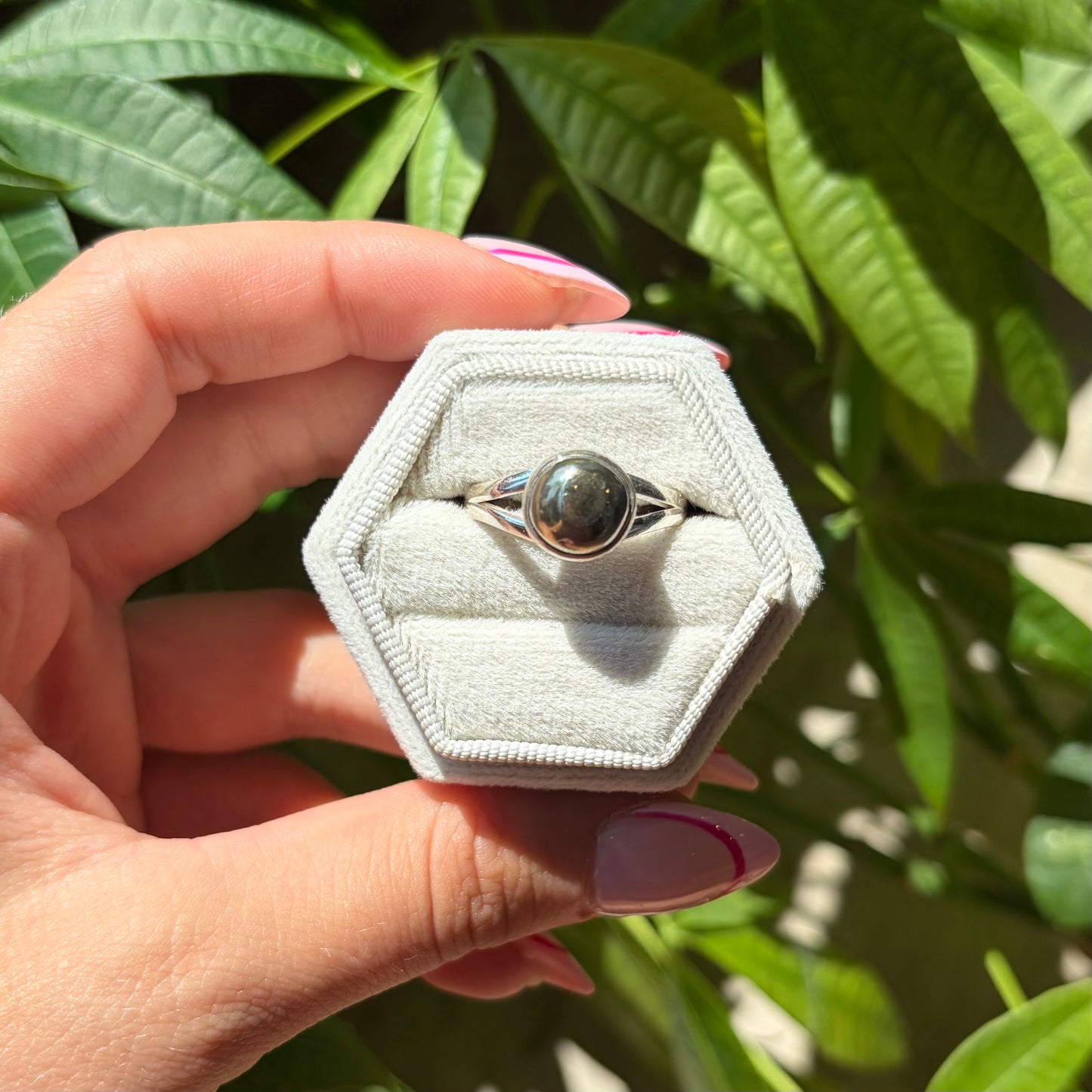 Bague pyrite