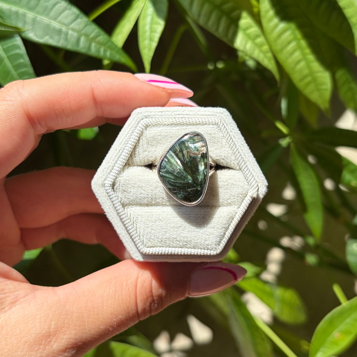Bague séraphinite
