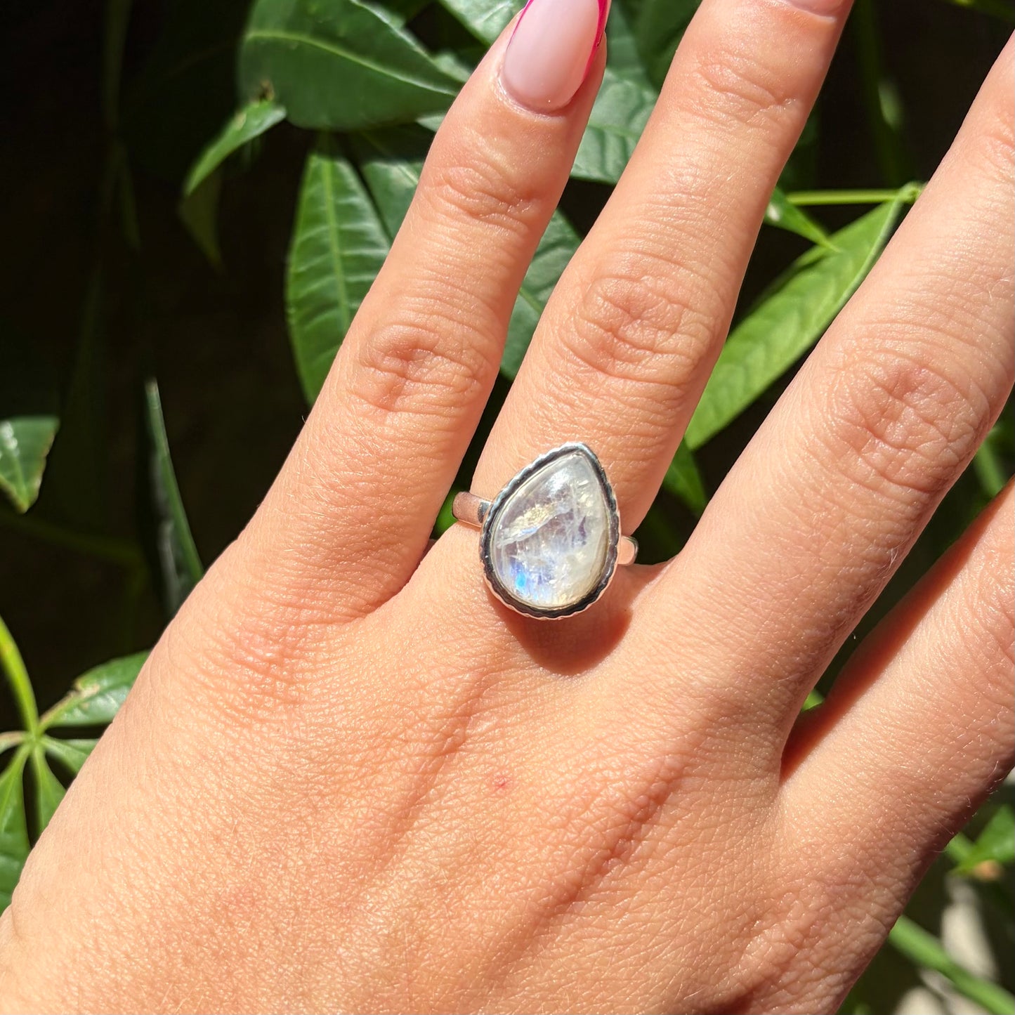 Bague pierre de lune