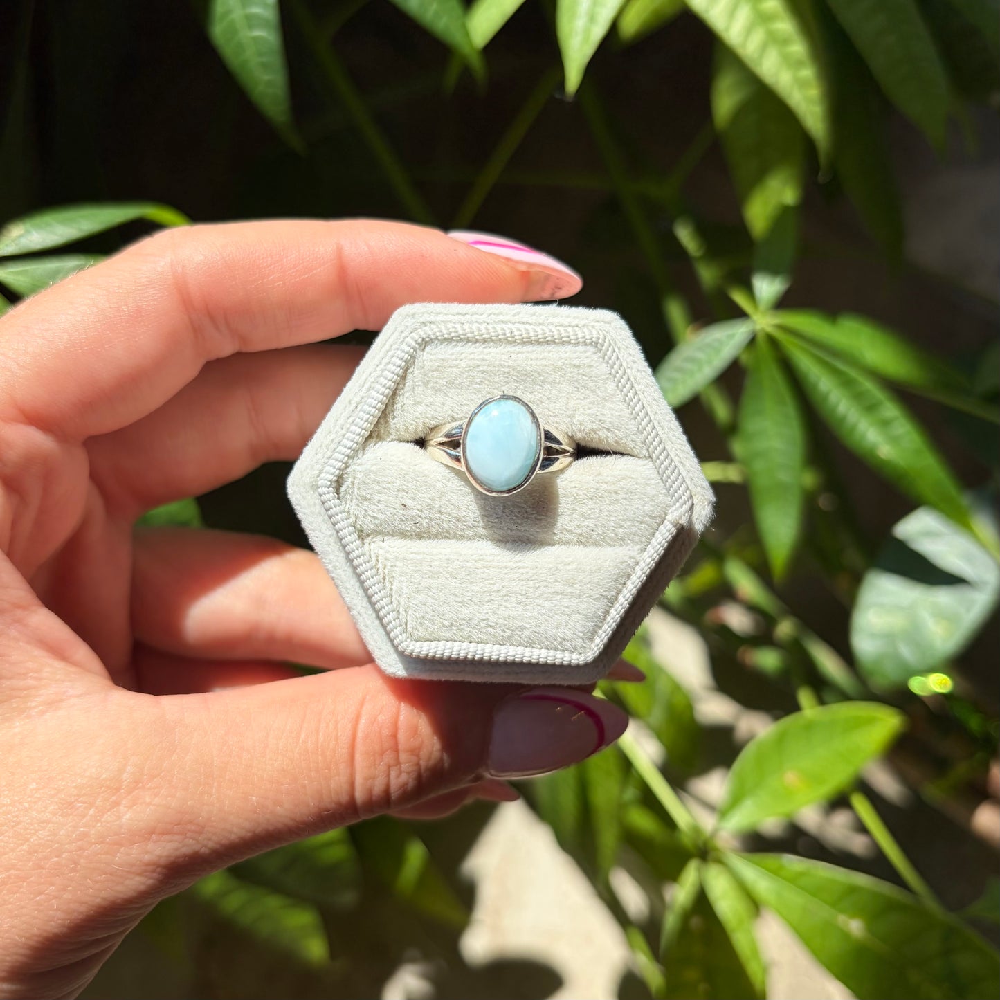 Bague larimar