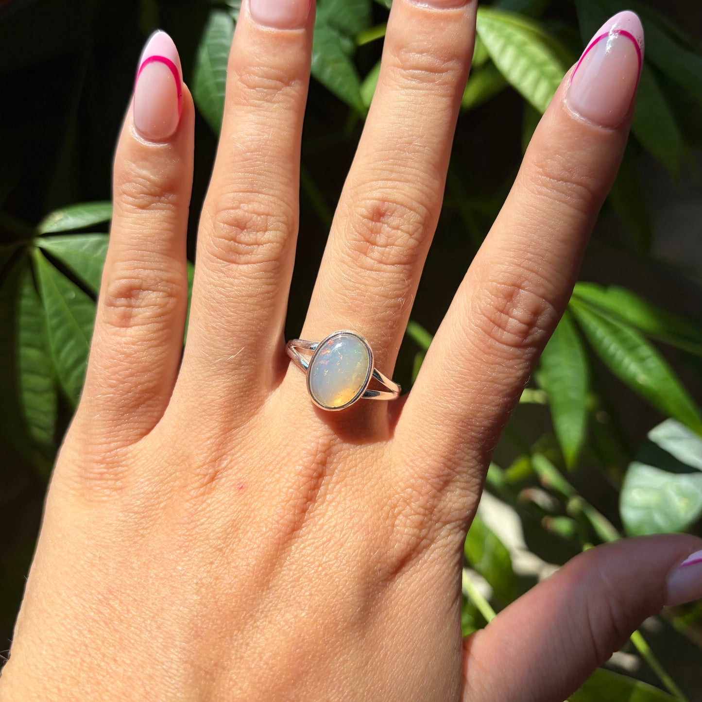 Bague opale