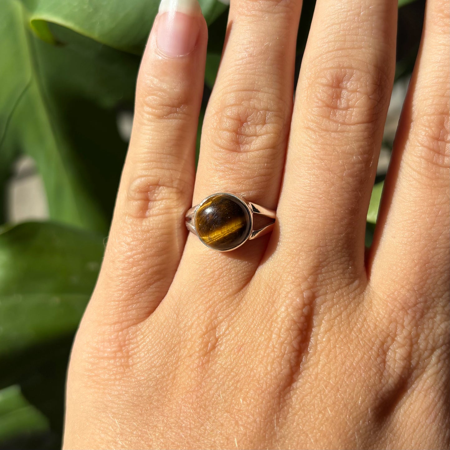 Bague oeil de tigre