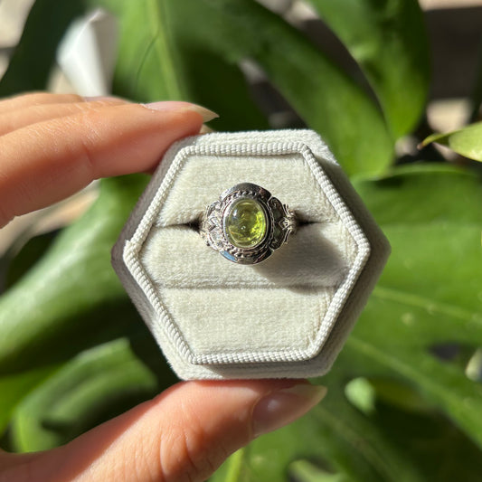 Bague péridot