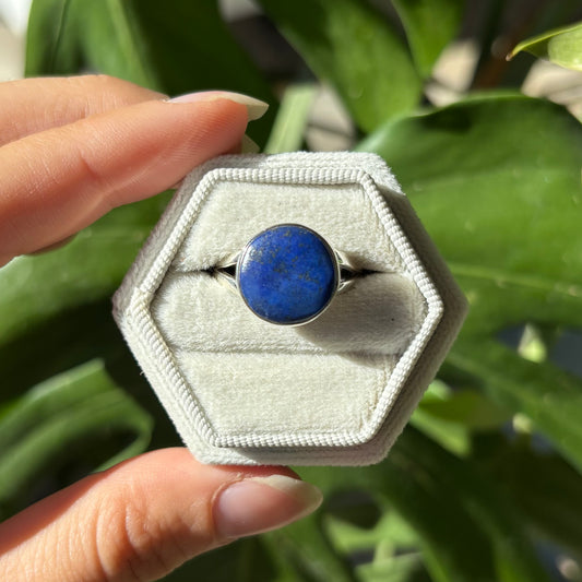Bague lapis-lazuli