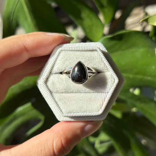 Bague shungite