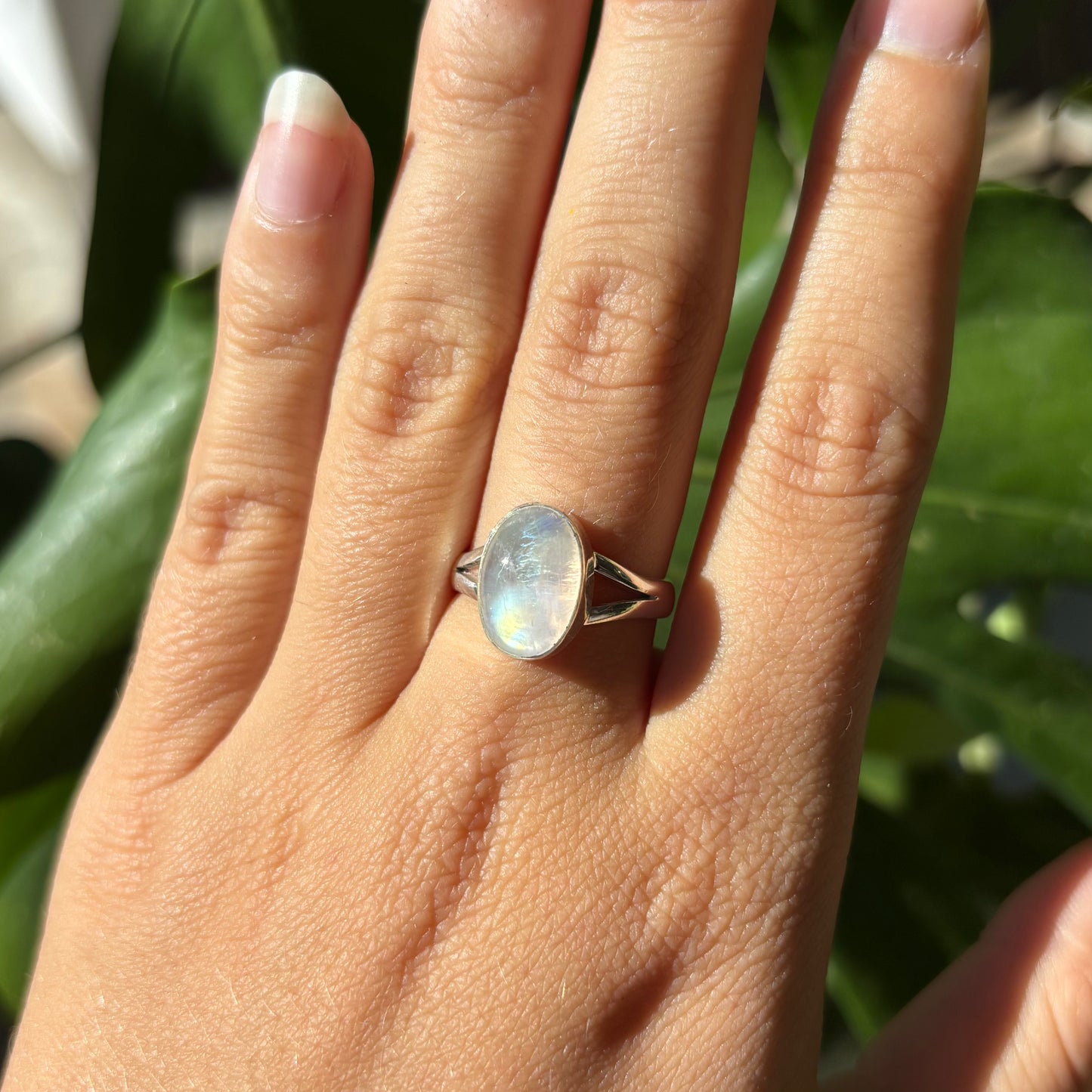 Bague pierre de lune