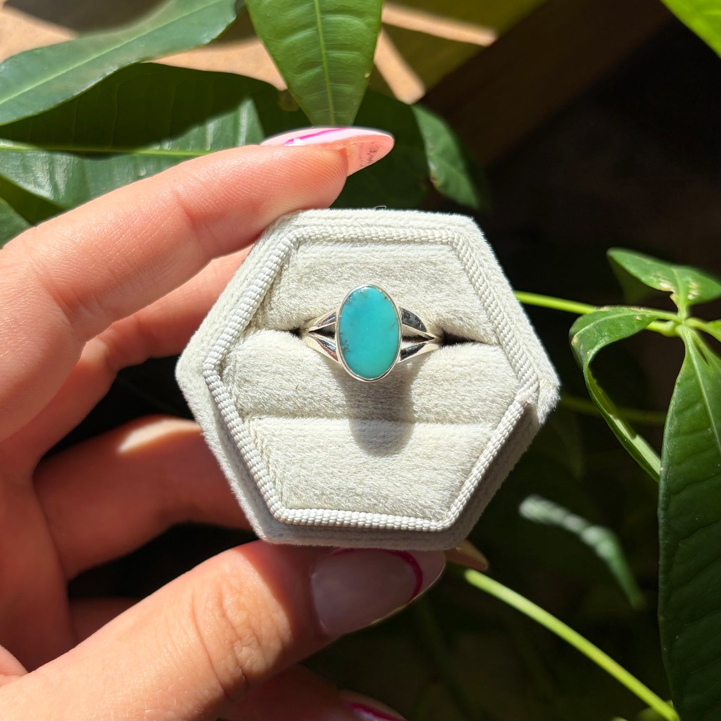 Bague turquoise