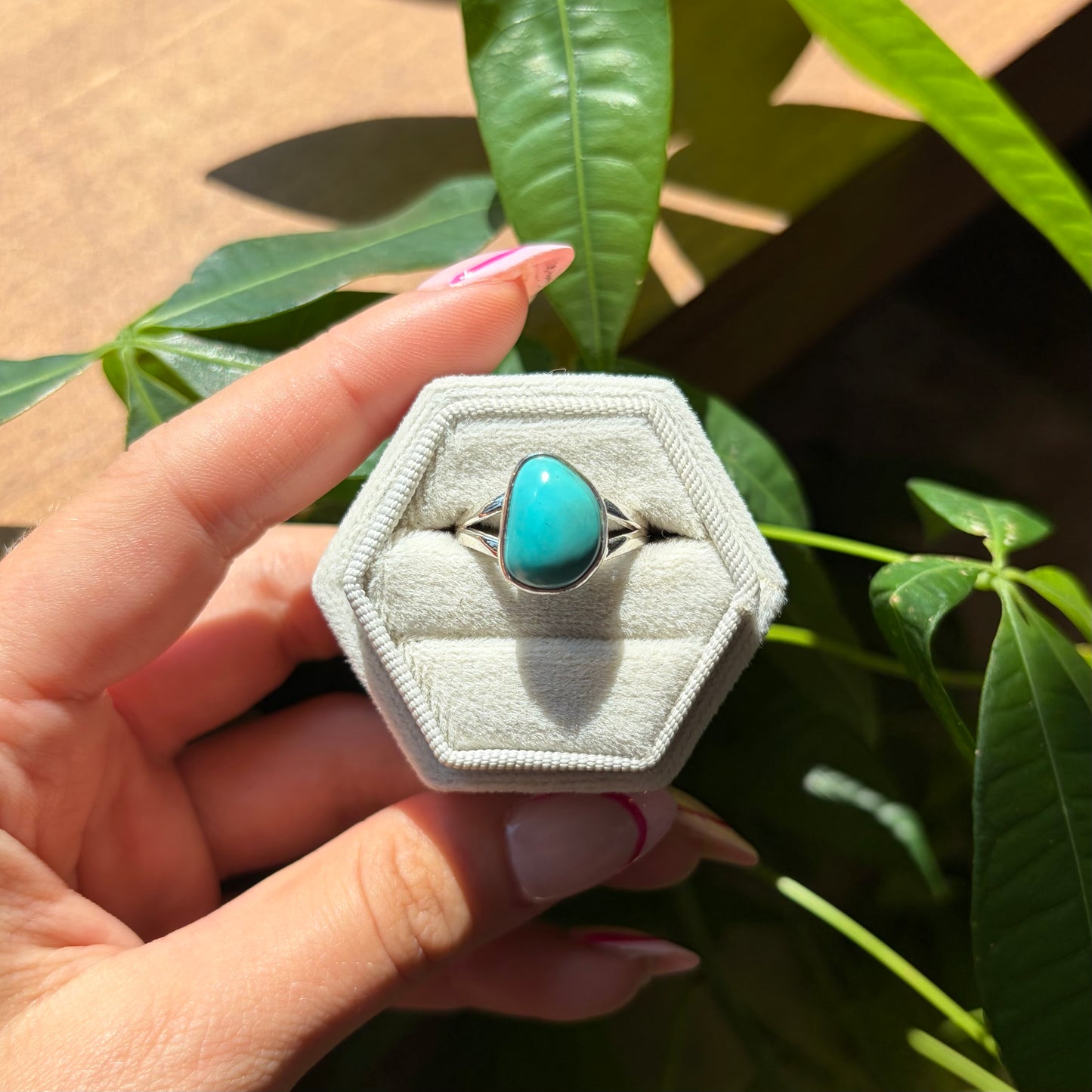 Bague turquoise