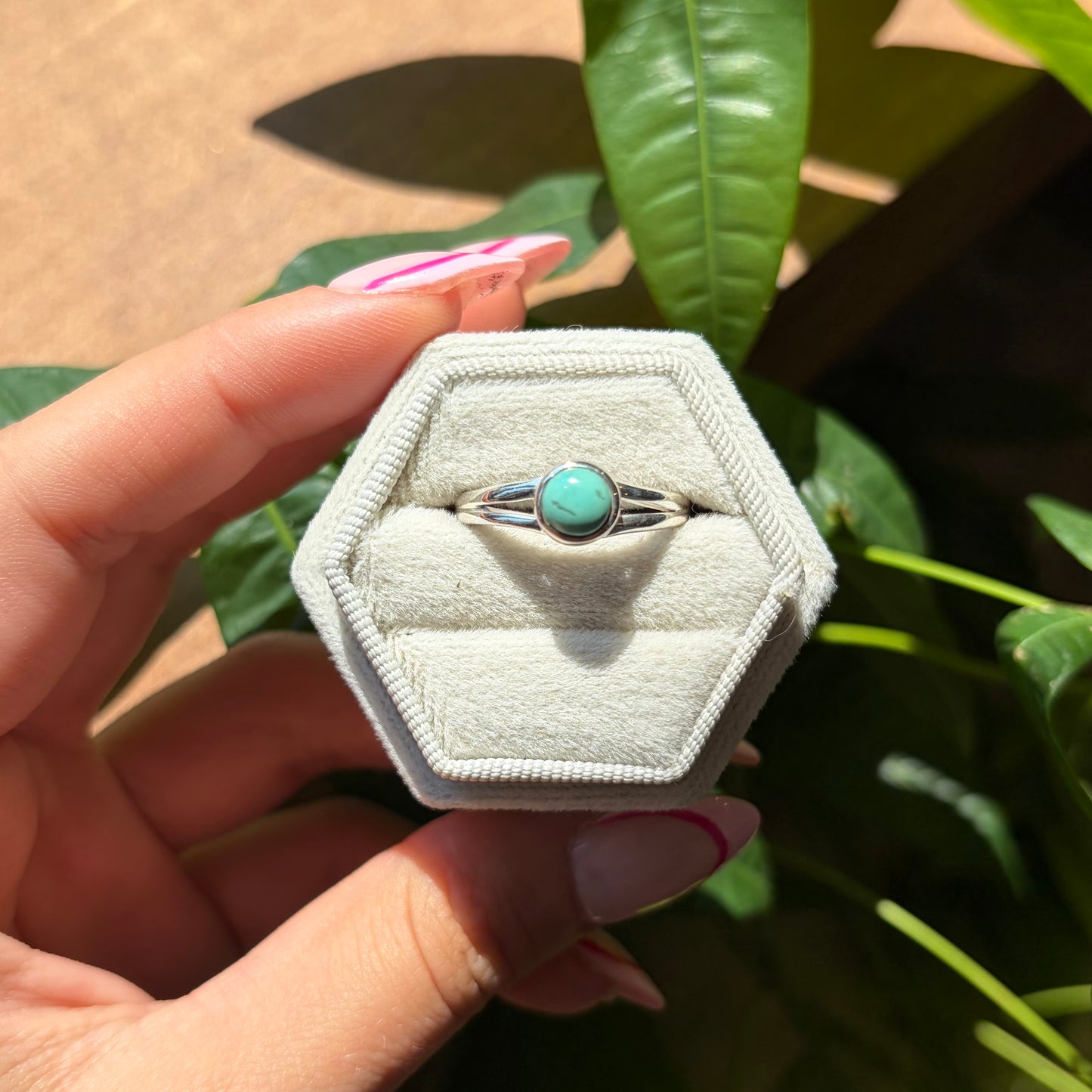 Bague turquoise