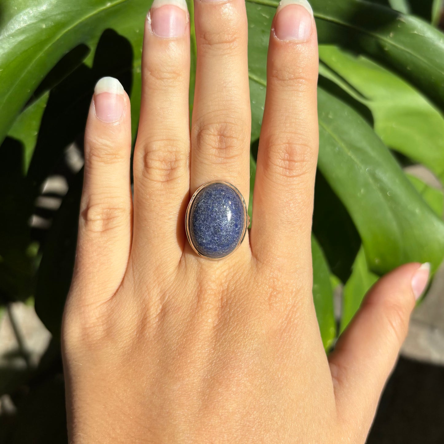 Bague lapis-lazuli