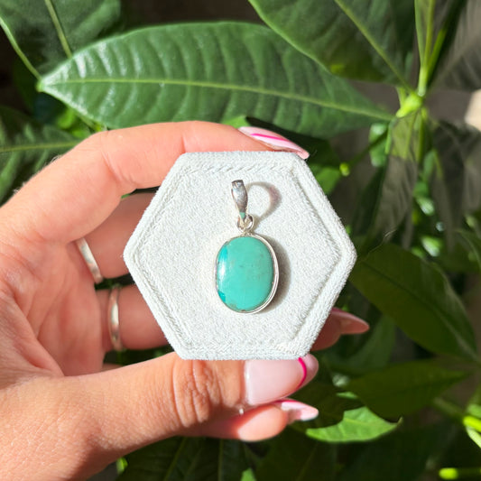 Pendentif turquoise