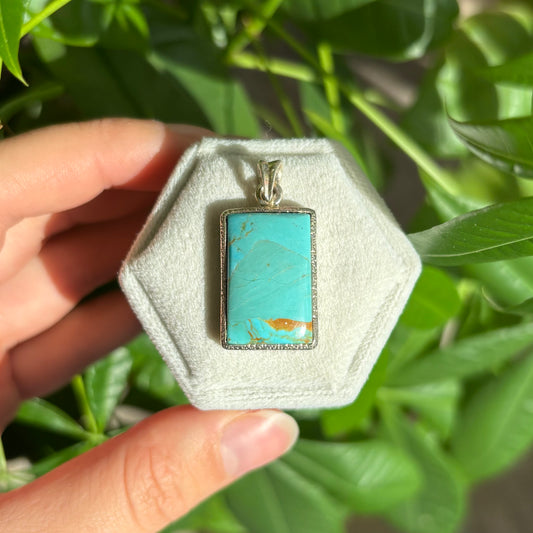 Pendentif turquoise