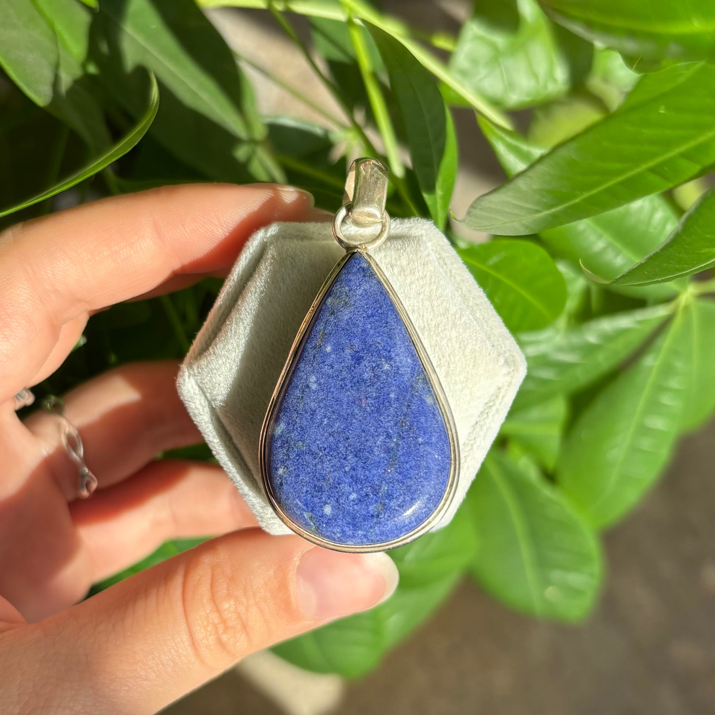 Pendentif sodalite