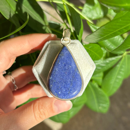 Pendentif sodalite