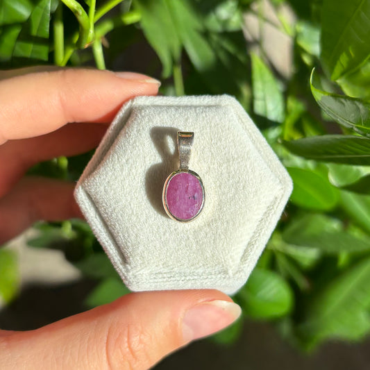 Pendentif rubis