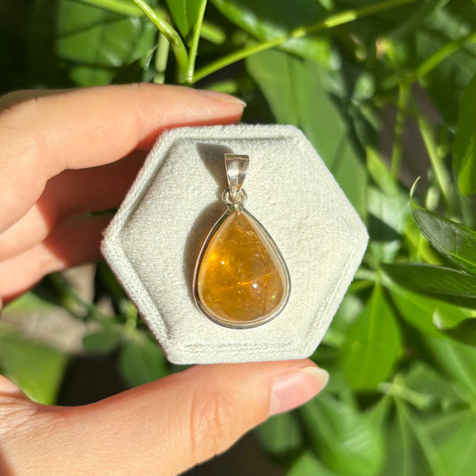 Pendentif citrine