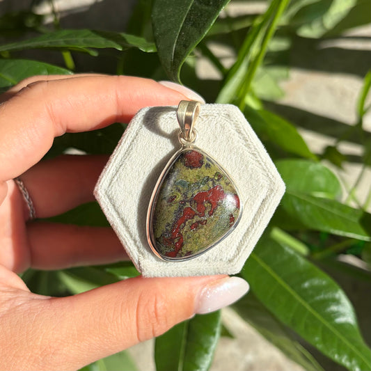 Pendentif jaspe