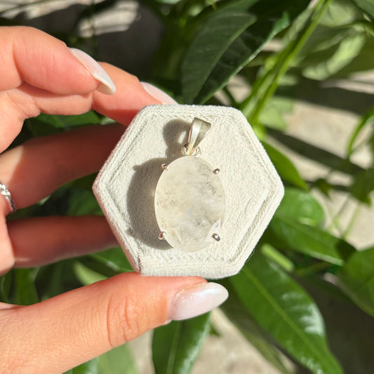 Pendentif pierre de lune