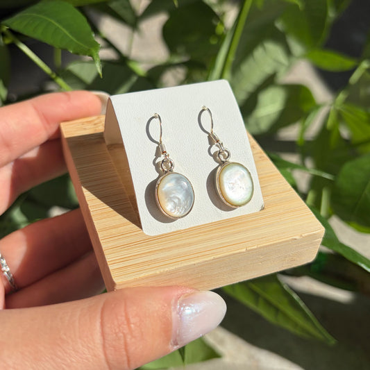 Boucles d'oreilles abalone
