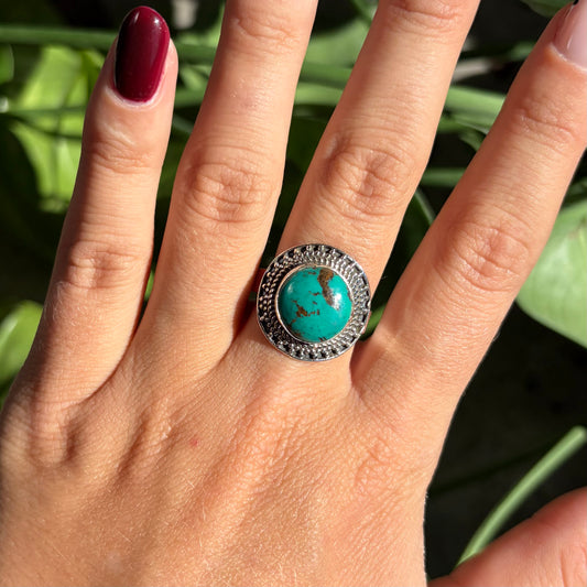 Bague turquoise