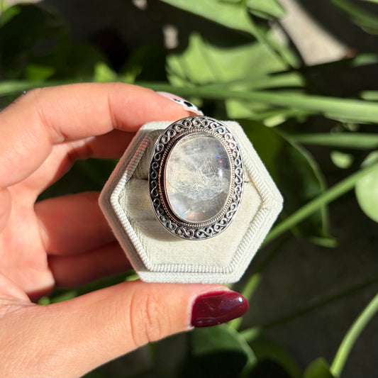 Bague pierre de lune
