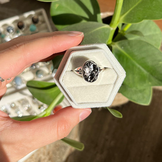 Bague shungite
