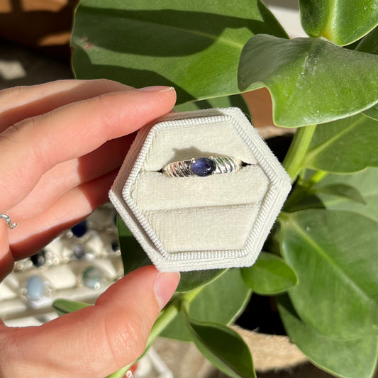 Bague kyanite