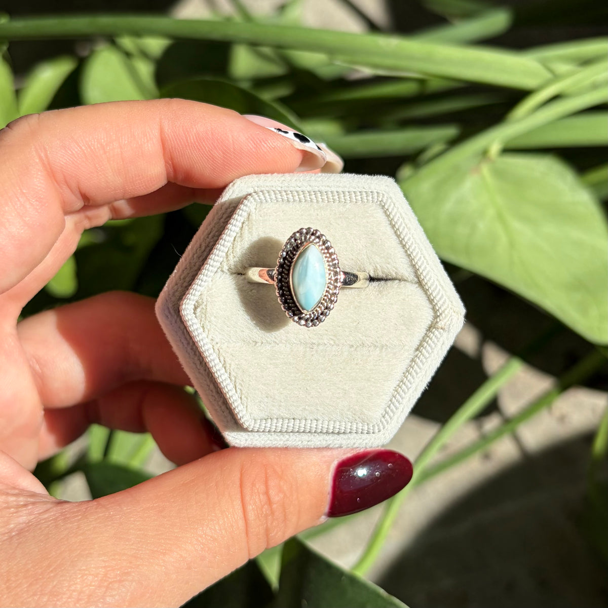 Bague larimar