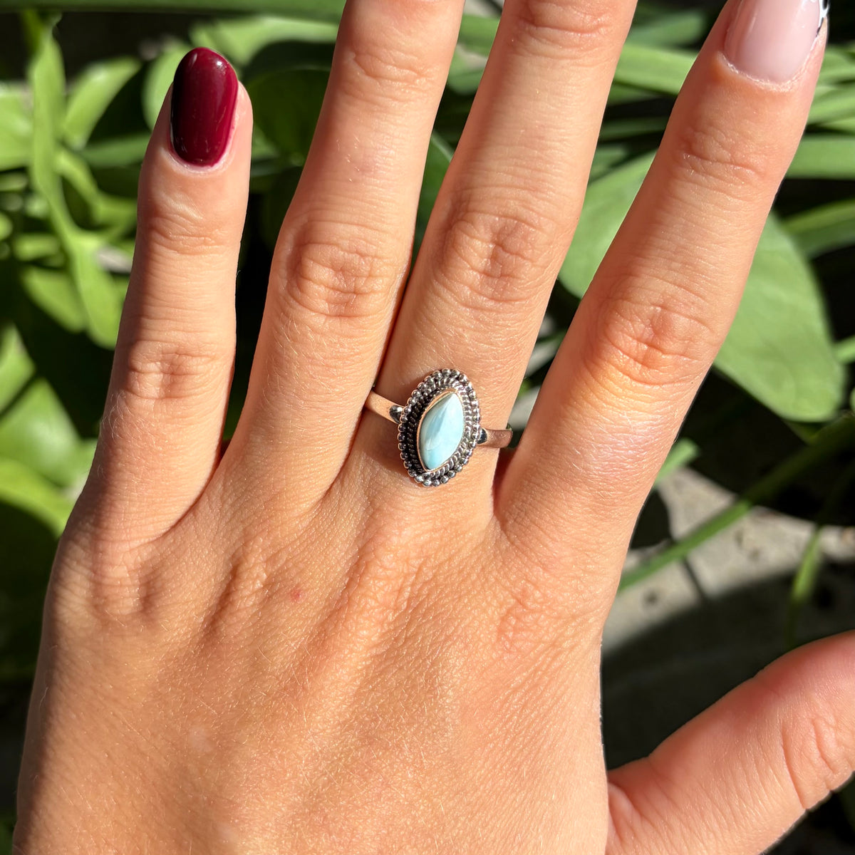 Bague larimar