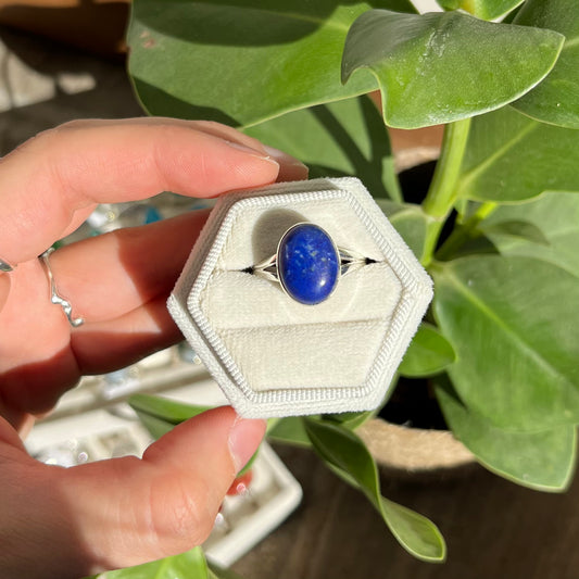 Bague lapis-lazuli