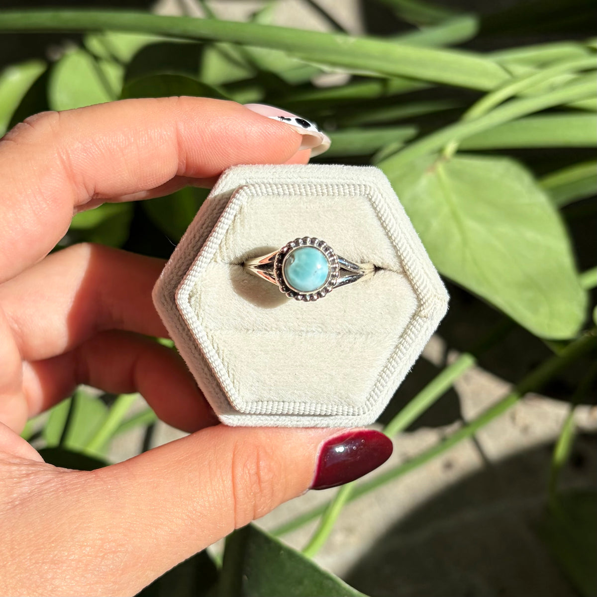 Bague larimar