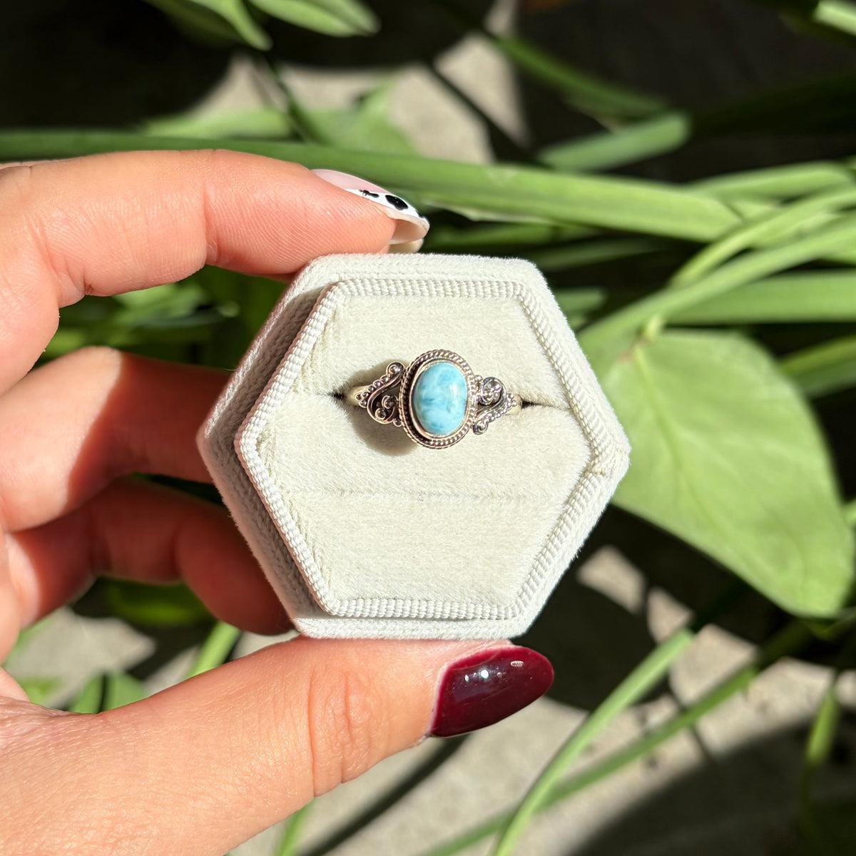 Bague larimar