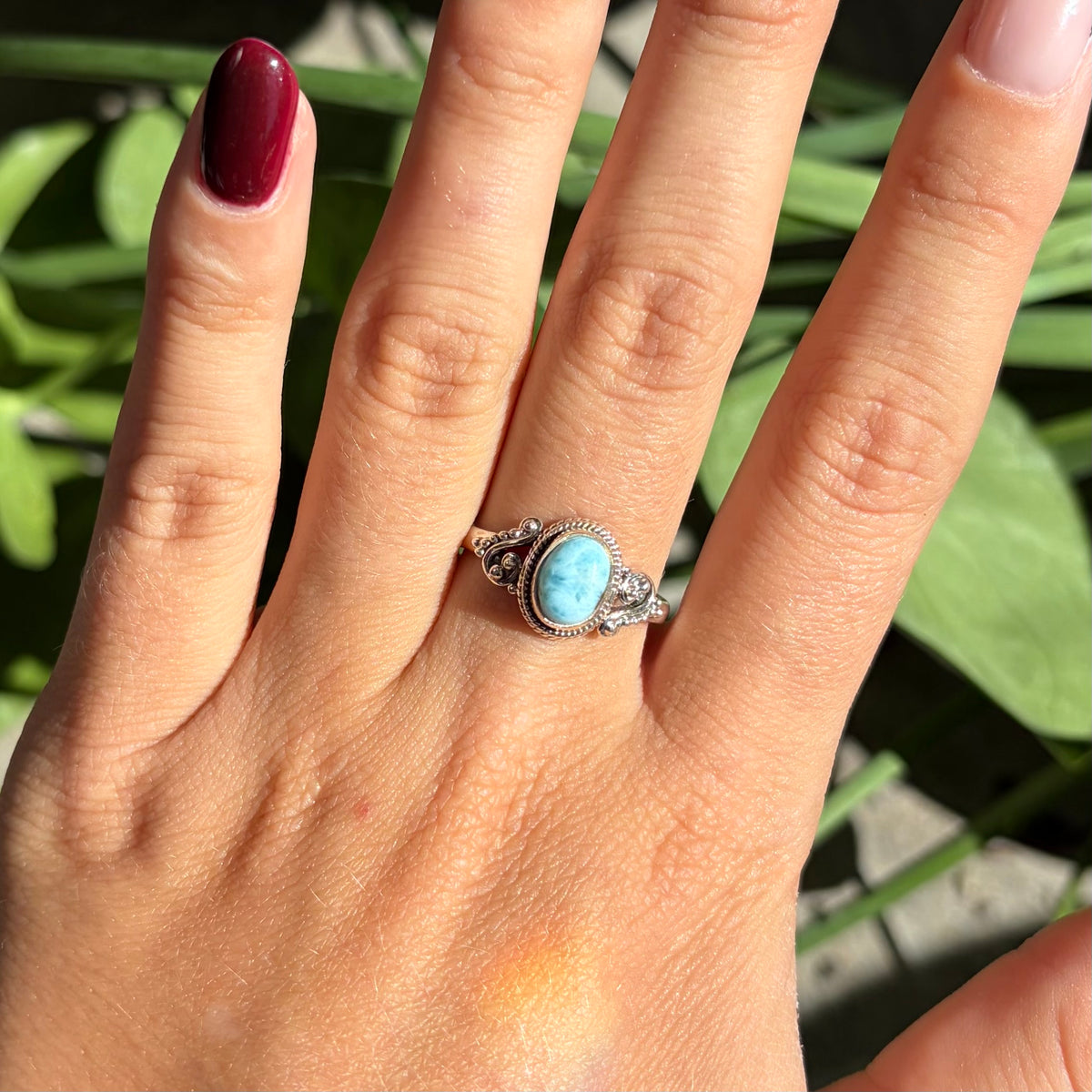 Bague larimar