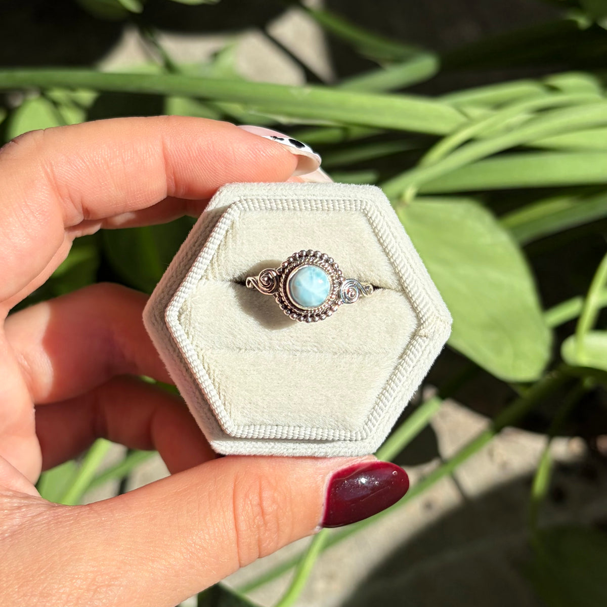 Bague larimar