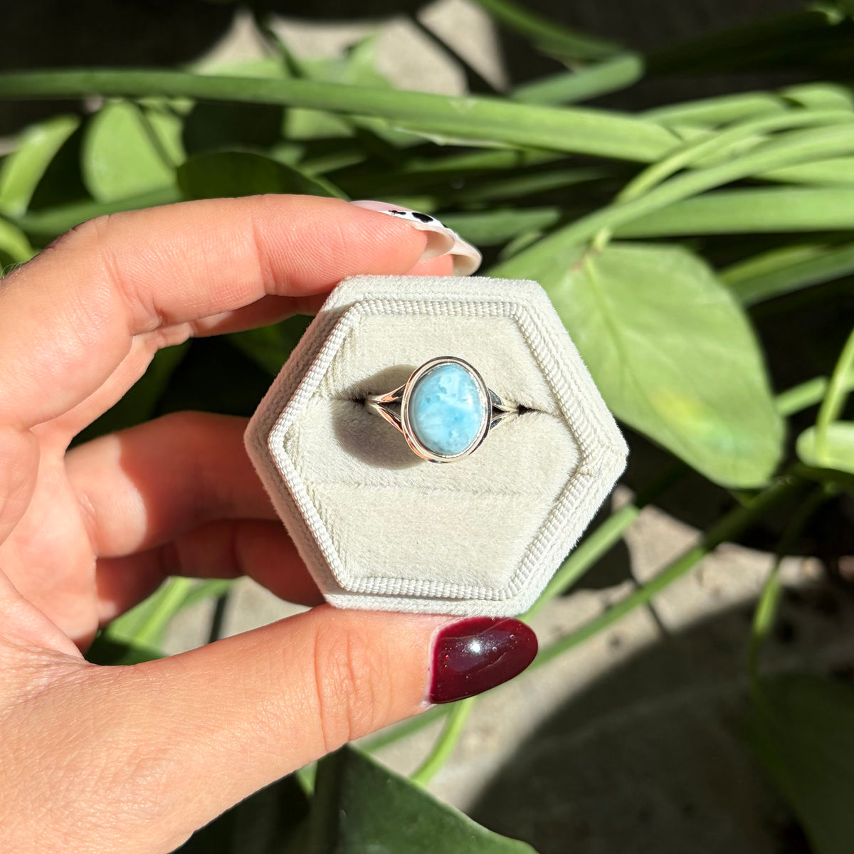 Bague larimar