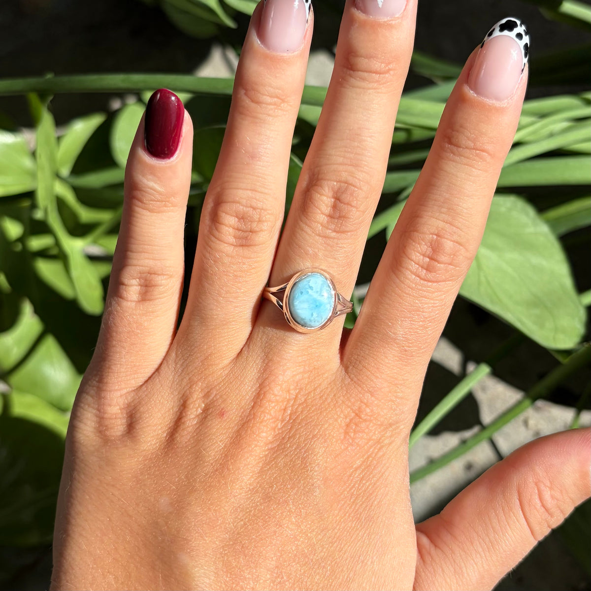 Bague larimar