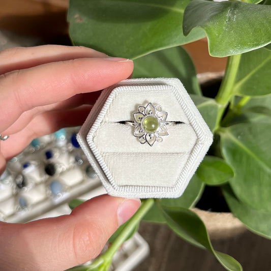 Bague péridot