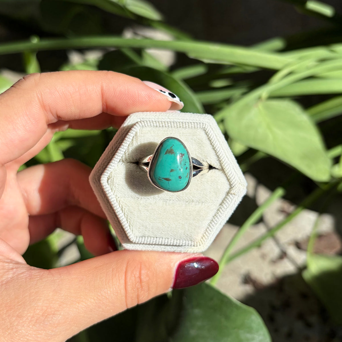 Bague turquoise