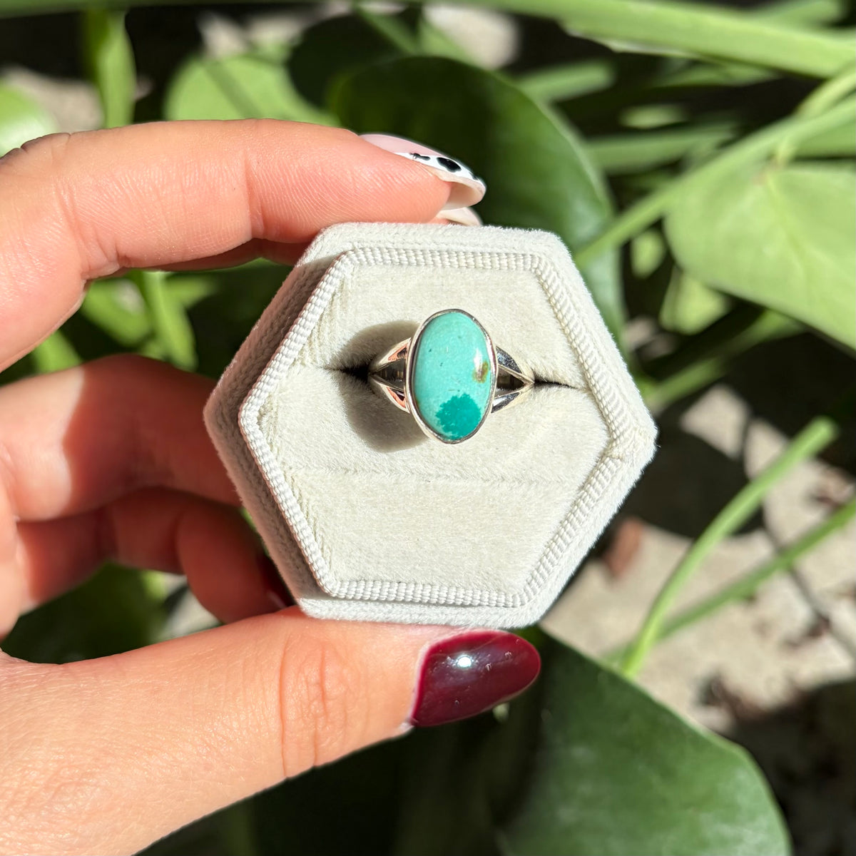 Bague turquoise