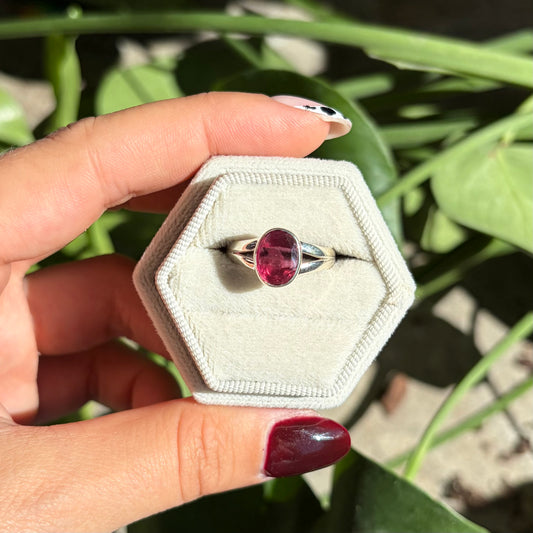 Bague grenat