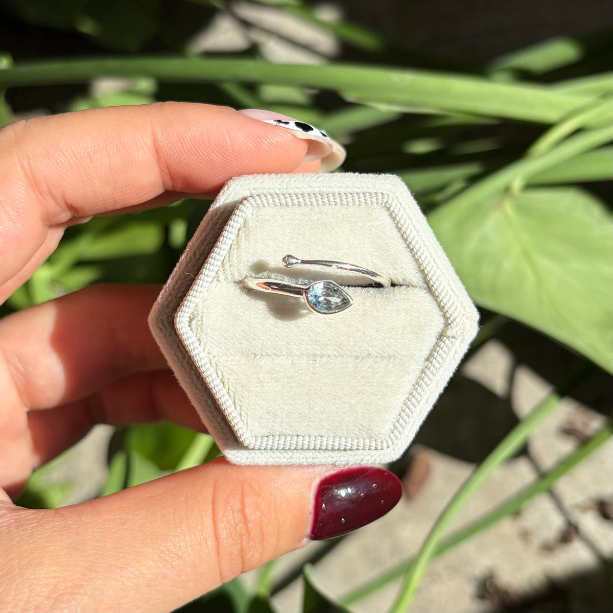 Bague topaze