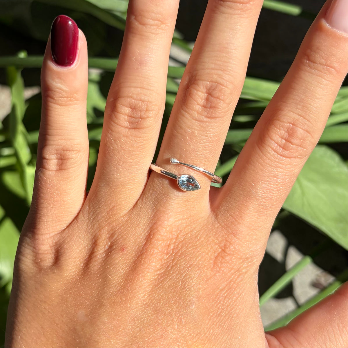 Bague topaze