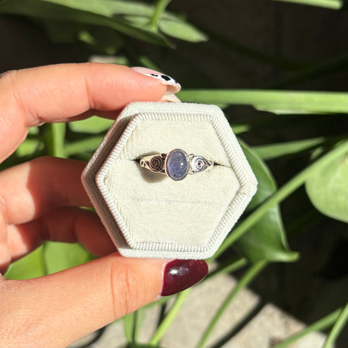 Bague tanzanite