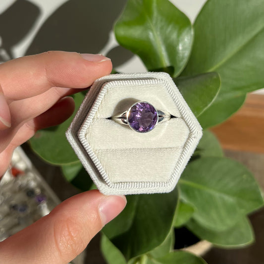 Bague améthyste