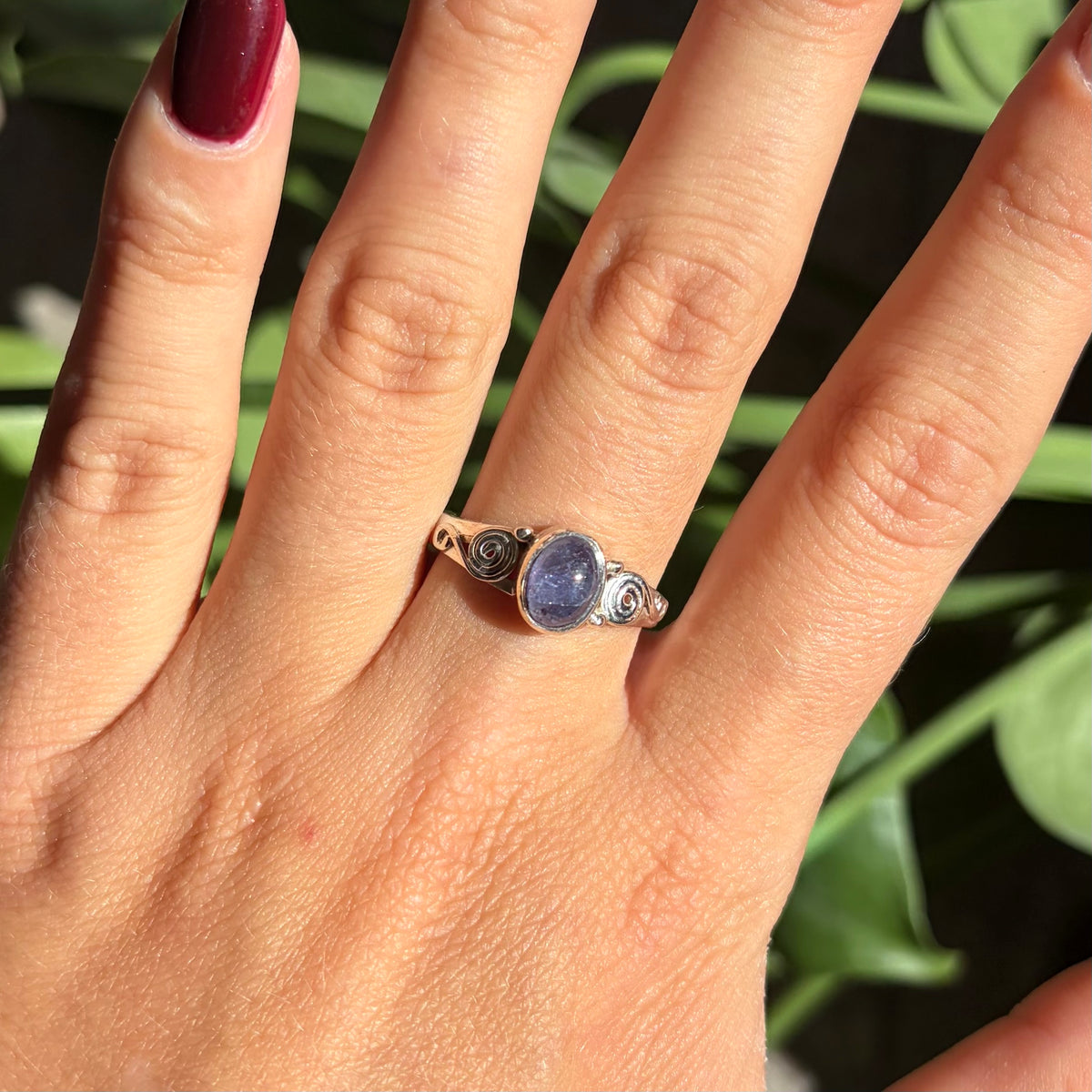 Bague tanzanite