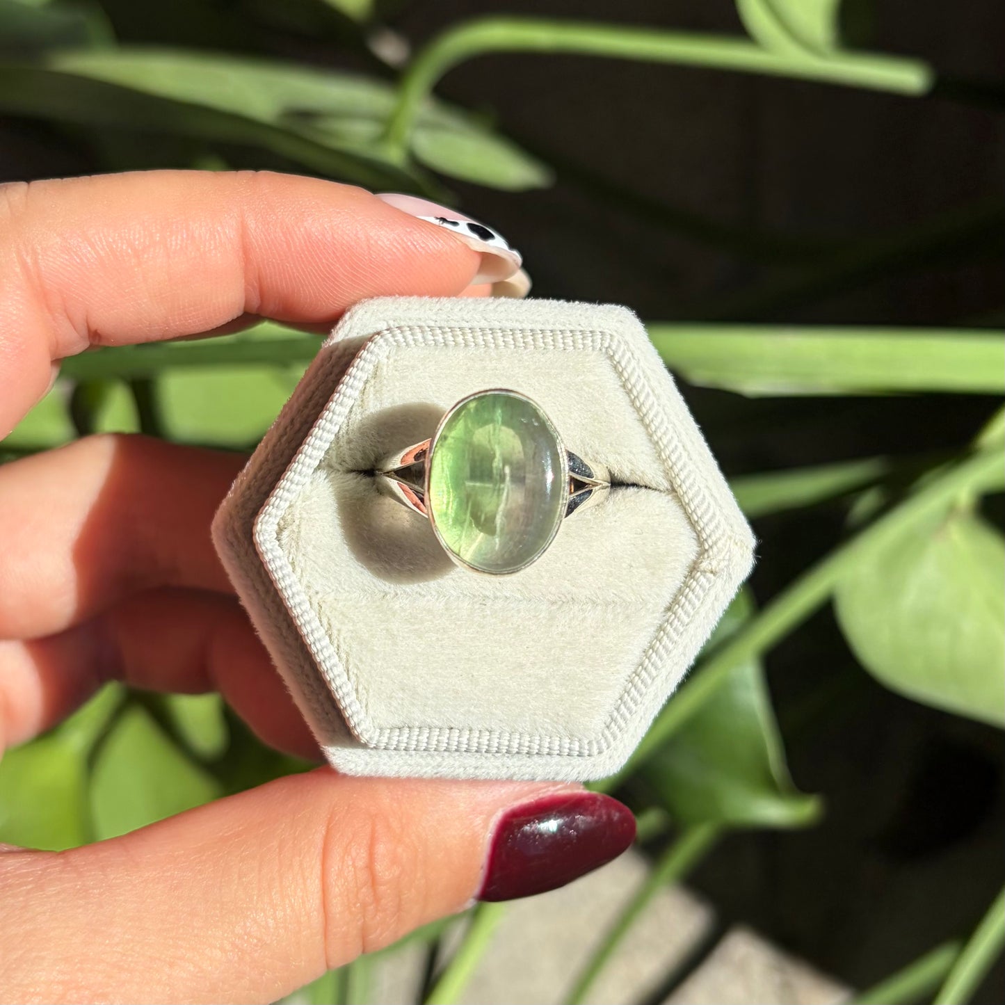 Bague fluorite