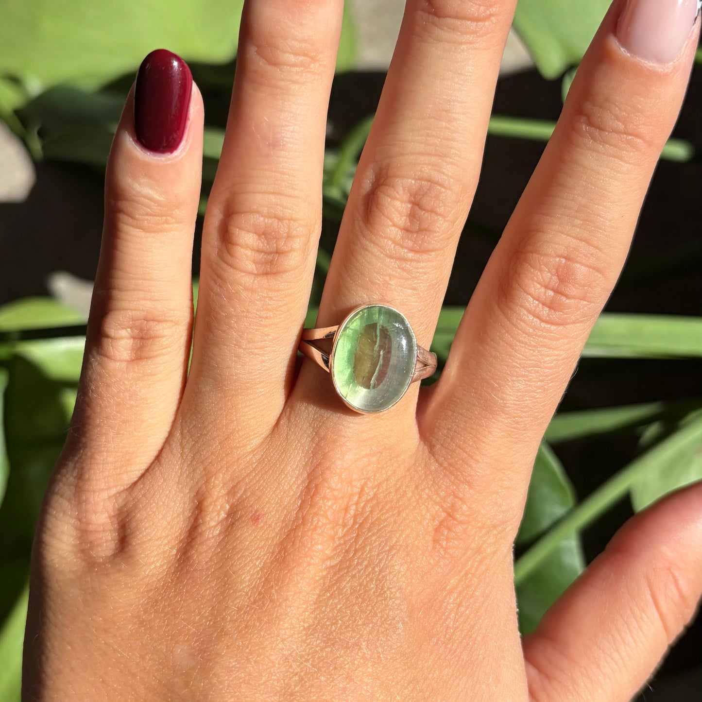 Bague fluorite