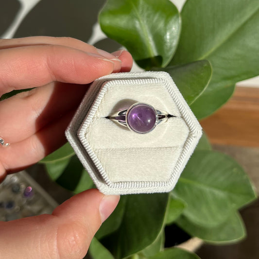 Bague améthyste
